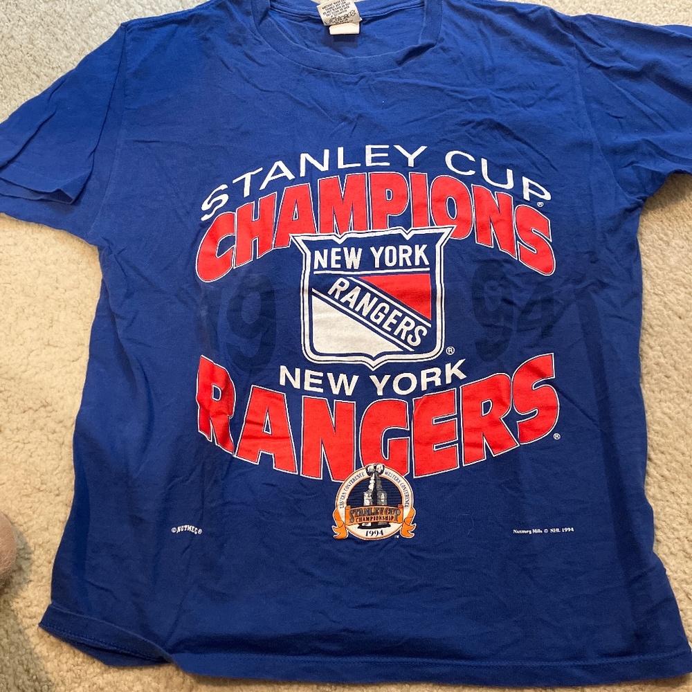 Amazing 1994 Stanley Cup champion Rangers T-shirt